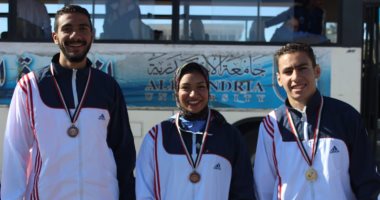 صور.. جامعة الإسكندرية تفوز بالمركز الثالث بدورة الشهيد الرفاعى