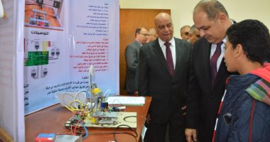 محافظ الغربية يفتتح معرض لابتكارات الطلاب