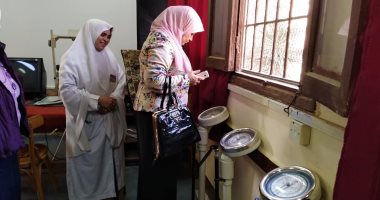 صور.. بدء حملة الكشف عن أمراض الأنيميا والسمنة لطلاب القليوبية