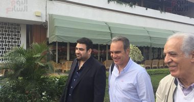 مارتن لاسارتى يصل النادى الأهلى لتوقيع العقود.. صور