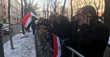 الجالية المصرية بالنمسا تستعد لاستقبال السيسي بالأغانى الوطنية والأعلام