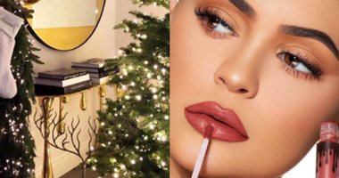 من الشجرة الذهبية إلى طاولة Lip Kit.. هكذا احتفلت كايلى جينر بالكريسماس
