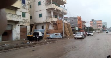 صور.. توقف حركة الصيد بكفر الشيخ لهطول الأمطار وسوء الأحوال الجوية