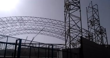 شاهد.. إنشاء مضمار دراجات عالمى فى استاد القاهرة الدولى