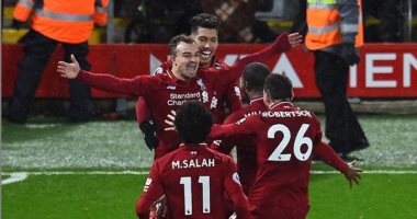 بهذه الصور محمد صلاح يحتفل بفوز ليفربول على مانشستر يونايتد