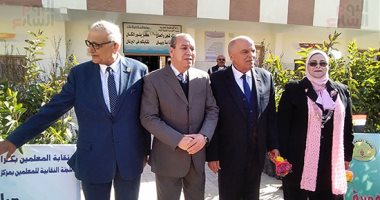 فيديو.. محافظ كفرالشيخ ونقيب المعلمين يطلقان مشروع زراعة الأشجار المثمرة