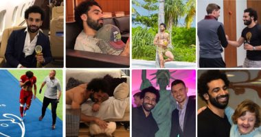 محمد صلاح أيقونة السوشيال ميديا × 2018.. النجم المصرى يشارك متابعيه السفر وقضاء الإجازة.. يدافع عن الكلاب والقطط.. لحظات حزينة فى نهائى دورى أبطال أوروبا.. وظهور خاص لـ "فن اللامبالاة".. فيديو وصور