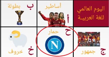 "ح حمار".. صفحة روما تستغل اليوم العالمى للغة العربية للسخرية من نادى نابولى
