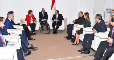 رئيسة البنك الدولى تؤكد للسيسى الرغبة فى التعاون مع مصر  للتمويل التنموى بأفريقيا