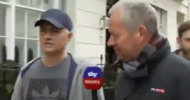 فيديو.. مورينيو فى أول ظهور بعد إقالته من مانشستر يونايتد: صباح جميل