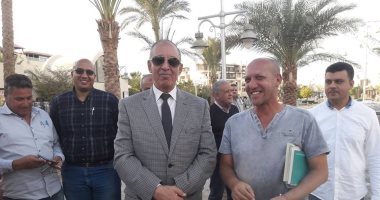 صور.. افتتاح متحف مفتوح بالممشى السياحى  بالغردقة