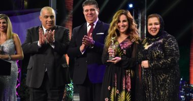 شاهد إطلالة شيرى عادل فى حفل النيل للدراما