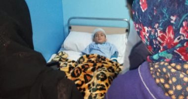 رعاية طبية من مستشفى المرج للطلاب المصابين فى انهيار سور مدرسة خاصة.. صور