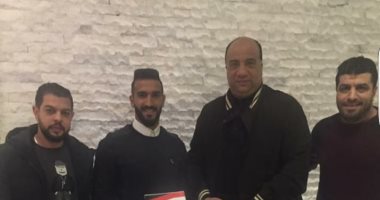 صور.. الاتحاد السكندرى يضيف موسما بعقد ضم "مانجا" فى جلسة التوقيع