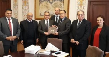 وفد البرلمان المصرى يدعو أوكرانيا لزيادة حجم التبادل التجارى