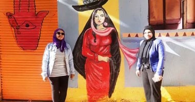 صور.. "بإيدينا نجملها" مبادرة بالأقصر لتجميل شورع المدينة بمشاركة أساتذة فنون جميلة