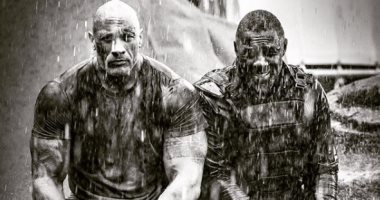 صورة.. ذا روك عن إدريس إلبا: شيطان فى HOBBS & SHAW