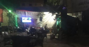 قارئ يشكو انتشار المقاهى المخالفة بمدينة العبور الحى الاول
