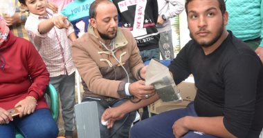 مستقبل وطن بالشرقية يقيم معرضا للملابس الجاهزة.. وحملة تبرع بالدم بالسويس
