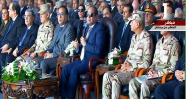 السيسى: مصر ثانى أكبر دولة على مستوى العالم فى مشروع الصوب الزراعية