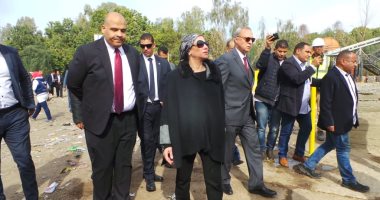وزيرة البيئة فى زيارة تفقدية لمصنع تدوير المخلفات بالصالحية مركز قنا