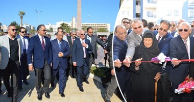 صور.. وزير التنمية المحلية يعلن بورسعيد أول محافظة خالية من العشوائيات.. إنفاق 7 مليارات جنيه على مشروعات الإسكان.. وافتتاح مشروع "44 عمارة" ومتحف النصر بميدان المسلة