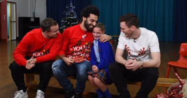محمد صلاح عن احتفاله مع الأطفال بالكريسماس: دائما مصدرا للبهجة