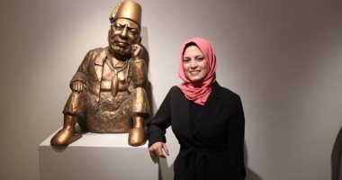 صور.. جاليرى مصر يفتتح معرض "تياترو" لـ مى عبد الله