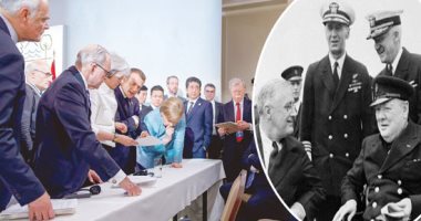 كيف يمثل قرار واشنطن بالانسحاب من سوريا خلاصا من إرث الحرب العالمية الثانية؟.. "ترامب" يلتزم الحياد لعدم تكرار مؤامرة تشرشل.. ويدحض نظرية "قوى الشر" لمروجها بوش.. وإرضاء المؤيدين أولوية الرئيس الأمريكى