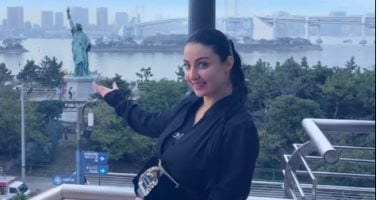 بعد أيام من احتفالها بعيد ميلادها الـ35.. الراقصة صافيناز فى رحلة باليابان