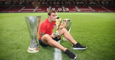 حصاد 2018.. قصة جريزمان مع العام الأفضل فى مسيرته 40 هدفًا و3 ألقاب