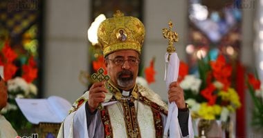 بطريرك الأقباط الكاثوليك يترأس قداس عيد حلول الروح القدس بحدائق القبة