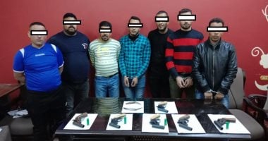 ضبط 7 أشخاص بحوزتهم أسلحة نارية وبيضاء قبل استخدامها فى مشاجرة بأسيوط
