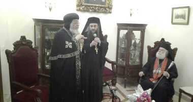 البابا تواضروس لبطريرك الروم الأرثوذكس: سنضع هديتكم بكاتدرائية العاصمة الإدارية