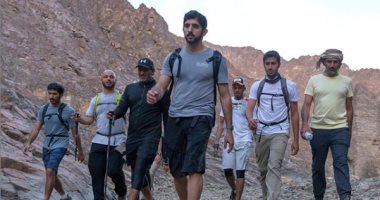 قصة مشاركة ولى عهد دبى فى جولة استكشافية بجبال "حتا"  × 10 صور