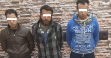 القبض على 3 عاطلين قبل ترويج كيلو استروكس فى المطرية