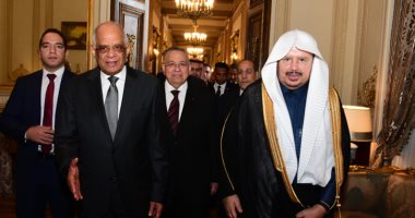 صور.. على عبد العال يستقبل رئيس الشورى السعودى بمقر البرلمان