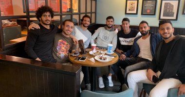 لاعبو الزمالك "إيد واحدة" قبل مباراة بتروجت