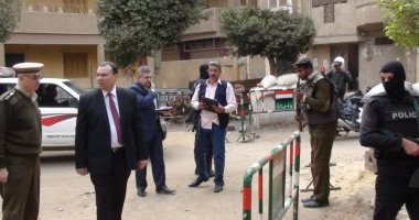 مدير أمن المنوفية يتفقد الخدمات الأمنية بكنائس بركة السبع للوقوف على جاهزية القوات