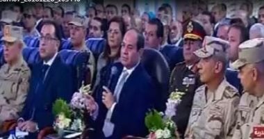 الرئيس السيسى للمخالفين: كينج مريوط هترجع كما كانت وهشيل كل المخالفات