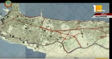 الرئيس يشهد فيلما تسجيليا عن تطوير محور ترعة المحمودية فى الإسكندرية