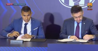 شاهد.. مراسم تقديم موريلو فى برشلونة الإسبانى