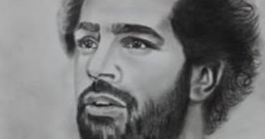 قارئ يشارك بورتريهات لنجوم 2018 وفى مقدمتهم محمد صلاح 