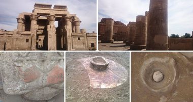 ما الذى سرب المياه الجوفية إلى معبد كوم أمبو وكيف تمت معالجته؟ الآثار تجيب