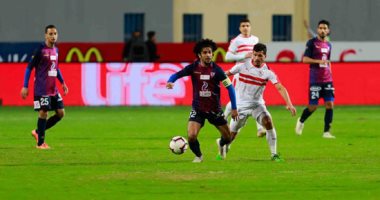 صور.. الزمالك يحافظ على تقدمه بثنائية أمام بتروجت بعد 75 دقيقة