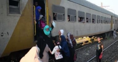 أهالى كوم أبو راضى ببنى سويف يطالبون بتطوير محطة السكك الحديدية