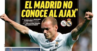 حوار.. شنايدر يتوقع فوز أياكس على ريال مدريد فى دورى أبطال أوروبا