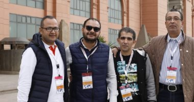 جمال مصر.. قارئ يشارك بصورة فى حب مصر بالمتحف المصرى