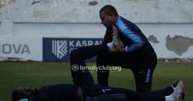 صور.. سيدومير يرفع معدل اللياقة البدنية للإسماعيلى قبل مواجهة ذئاب الجبل