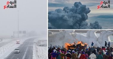 صور.. العالم هذا الصباح.. تواصل الانفجارات فى بركان "كراكاتاو" بإندونيسيا.. الآلاف يتظاهرون فى منغوليا متحدين البرد احتجاجا على الفساد.. مصرع 3 أشخاص فى الولايات المتحدة بسبب ثلوج العاصفة "إيبونى"